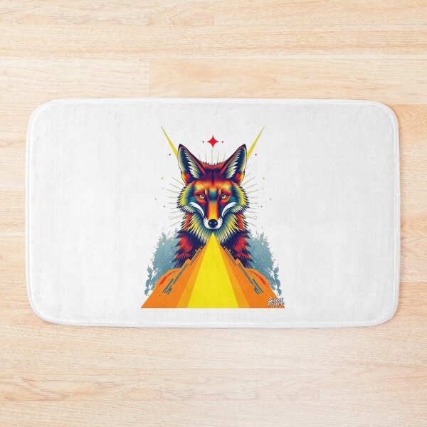 Item preview, Starfox Cosmic Fox – Vibrant Neon Animal Art designed and sold by Sweet Dreams & Fantasia.