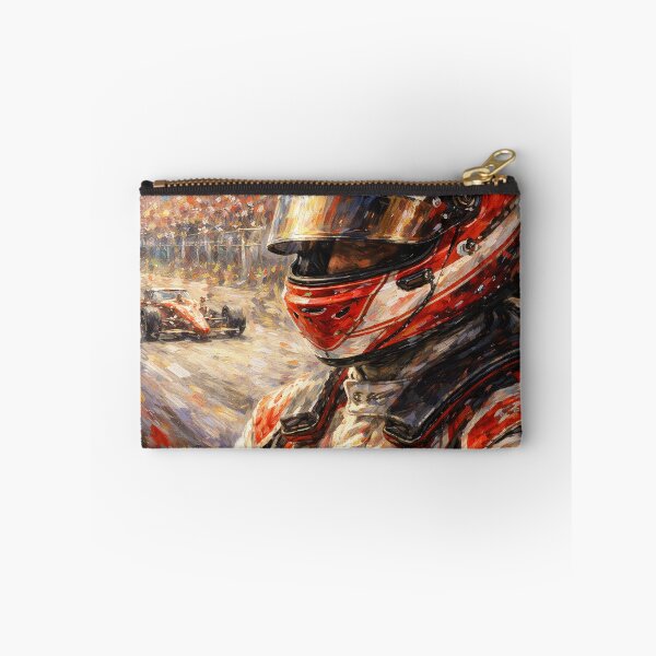 Item preview, F1 Racing Driver Helmet Oil Painting Impressionist Vintage Grand Prix Art designed and sold by ticzla95.