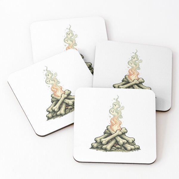 Item preview, Haunted Campfire – Spooky Camping Ghost Fire Design designed and sold by SillentDesign.