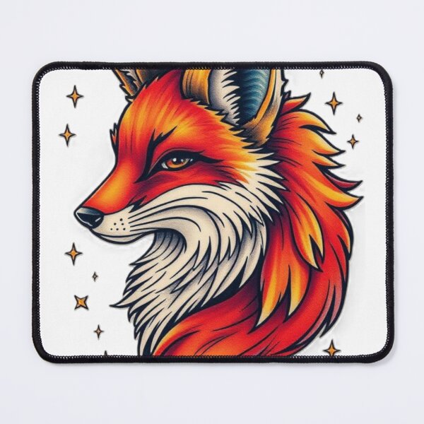 Item preview, Starfox Cosmic Fox – Vibrant Neon Animal Art designed and sold by Sweet Dreams & Fantasia.