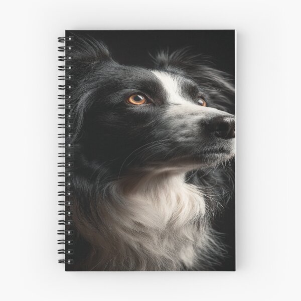 Item preview, Majestic Border Collie Dog Portrait designed and sold by NicolasGlowArt.