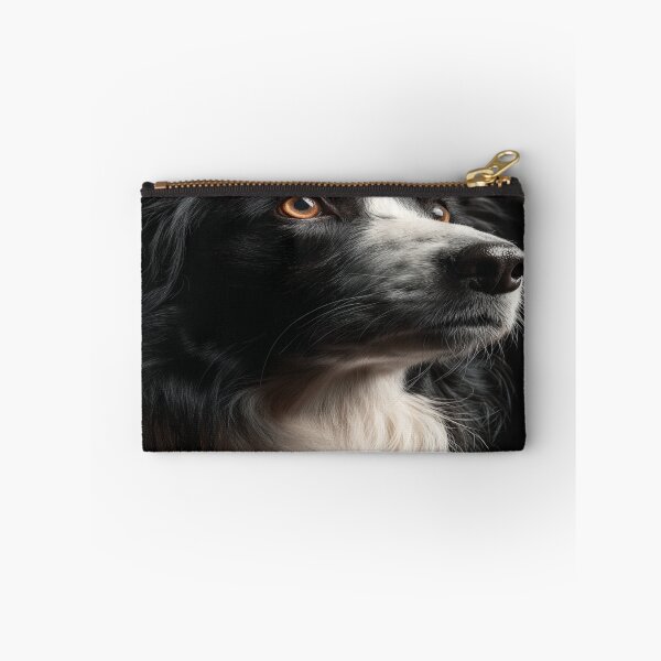 Item preview, Majestic Border Collie Dog Portrait designed and sold by NicolasGlowArt.