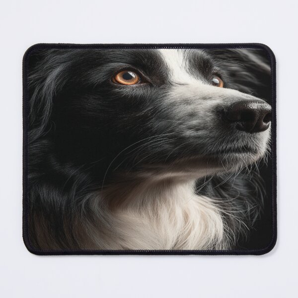 Item preview, Majestic Border Collie Dog Portrait designed and sold by NicolasGlowArt.