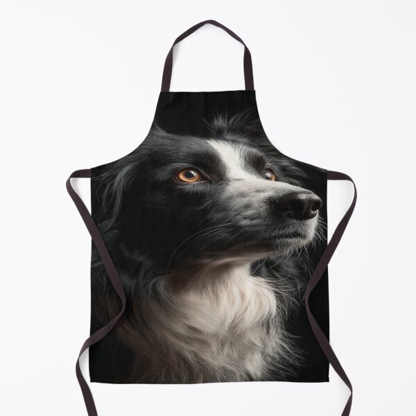 Item preview, Majestic Border Collie Dog Portrait designed and sold by NicolasGlowArt.