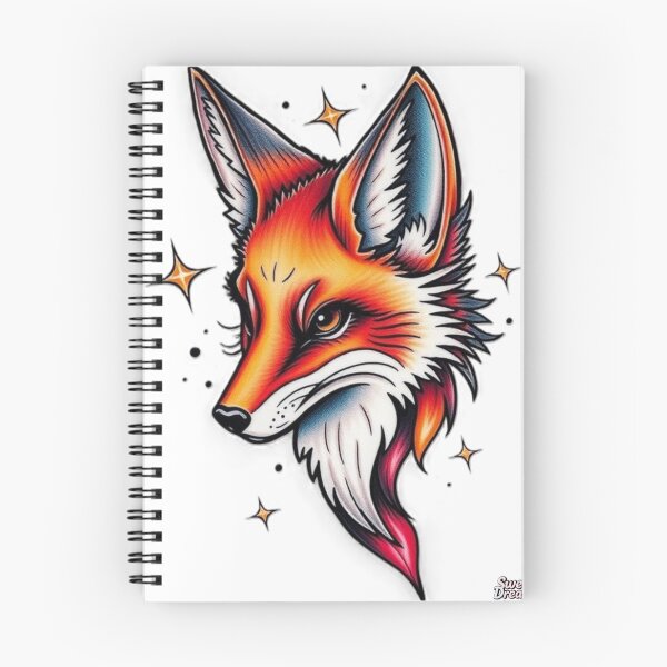 Item preview, Starfox Cosmic Fox – Vibrant Neon Animal Art designed and sold by Sweet Dreams & Fantasia.