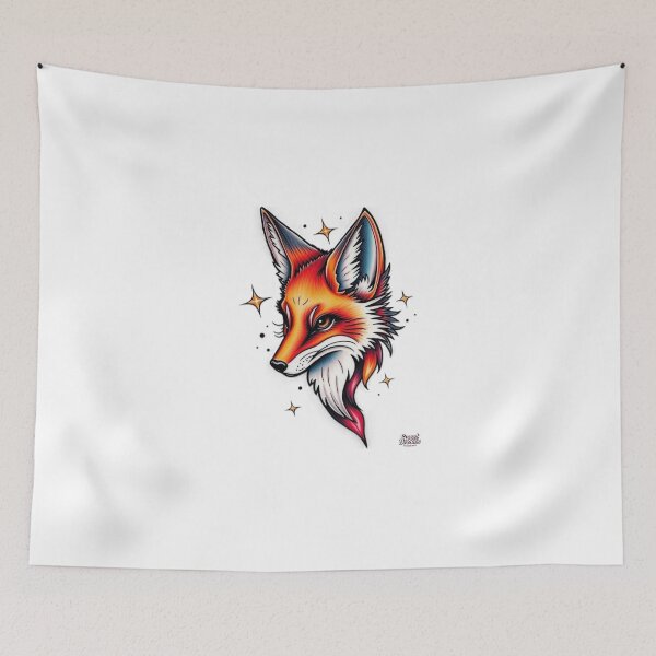 Artikelvorschau, Starfox Cosmic Fox – Leuchtende Neon-Tierkunst entworfen und verkauft von Sweet Dreams & Fantasia.
