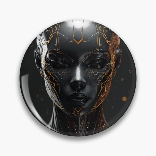 Item preview, Luxury NFT Cyber Royalty – Ultra Premium Digital Art Sticker designed and sold by DzA-stickers.