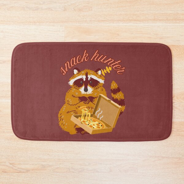 Item preview, Snack Hunter Raccoon Pizza Lover Cute Funny Animal Design. designed and sold by LunaPrintCo.