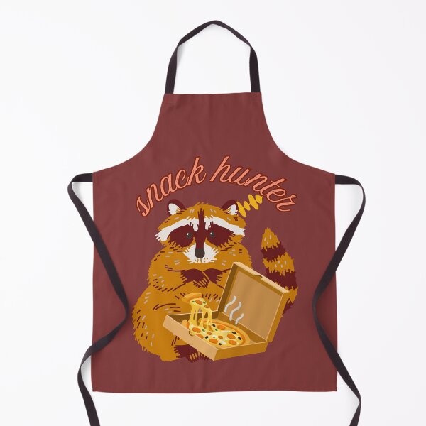 Item preview, Snack Hunter Raccoon Pizza Lover Cute Funny Animal Design. designed and sold by LunaPrintCo.