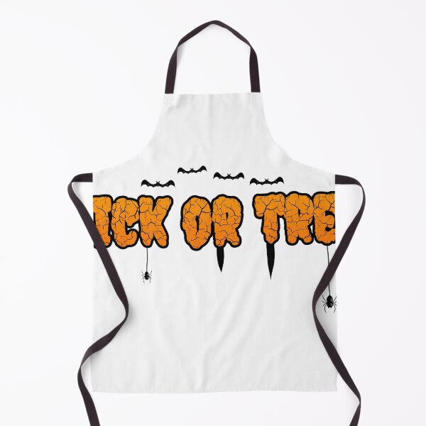 Item preview, Trick or Treat Halloween Text Orange Bat Spooky designed and sold by CLC54.