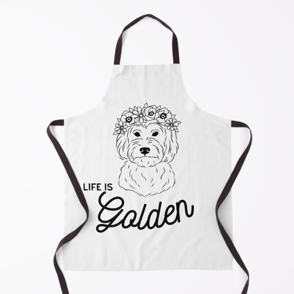 Item preview, Goldendoodle Cute Art Design Life Is Golden designed and sold by PeriwinkleStone.