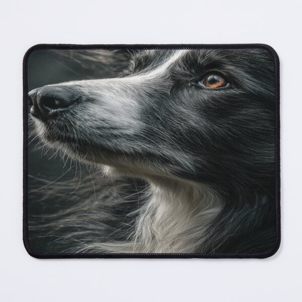 Item preview, Majestic Border Collie Dog Portrait designed and sold by NicolasGlowArt.