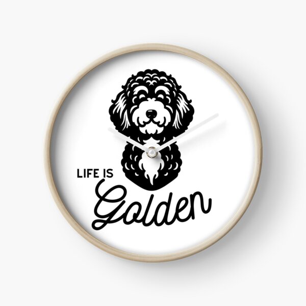 Item preview, Goldendoodle Cute Art Design Life Is Golden designed and sold by PeriwinkleStone.