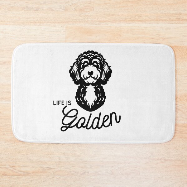 Item preview, Goldendoodle Cute Art Design Life Is Golden designed and sold by PeriwinkleStone.