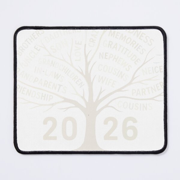 Item preview, Family Reunion 2026 Tree Word Art Design  designed and sold by Oualid Art.