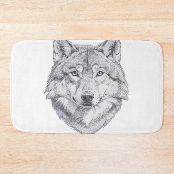 Item preview, Majestic Wolf Head | Detailed Pencil Drawing | Wildlife Art  designed and sold by Stick-Shop9.
