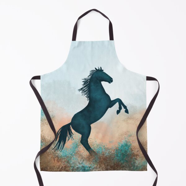 Item preview, Black Wild Horse Illustration – Majestic Stallion Art Print, Dark Equine Wall Art, Minimalist Animal Design, Horse Lover Gift designed and sold by MFGB-Creations.