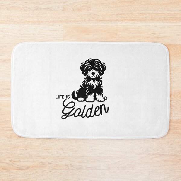 Item preview, Goldendoodle Cute Art Design Life Is Golden designed and sold by PeriwinkleStone.