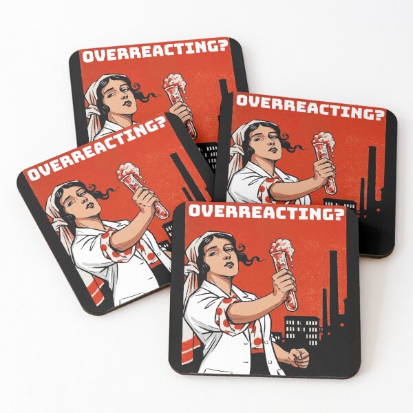 Item preview, Overreacting? designed and sold by Dr Chieh's Designs.