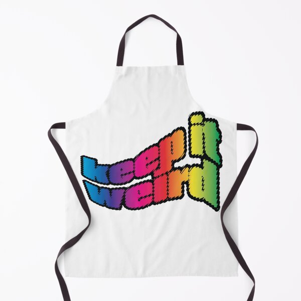 Item preview, Keep it Weird Fidgety, Groovy Lettering designed and sold by wickedpretty.