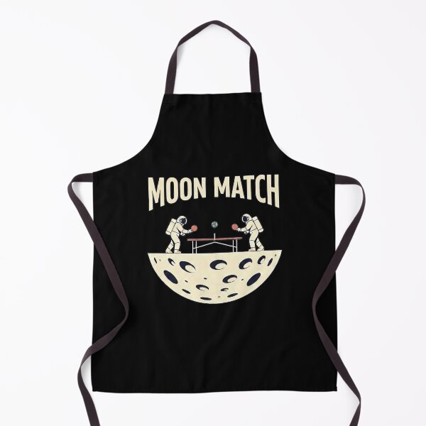 Item preview, Moon Match – Funny Astronaut Playing Table Tennis in Space designed and sold by D-Oles-Mercher.