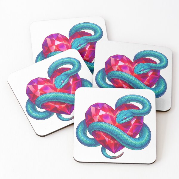 Item preview, serpente, coralçao, rubi designed and sold by Edu-Mendonca.
