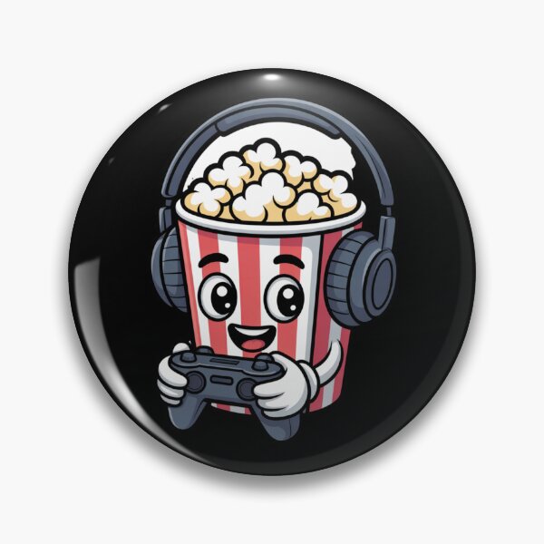Item preview, Popcorn Gamer — Snack Hard, Play Harder V1 designed and sold by DarylWelsh2024.