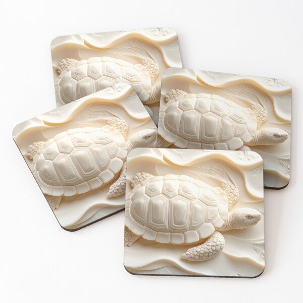 Item preview, Marble Turtle Luxury Aesthetic Art designed and sold by BetweenForms.