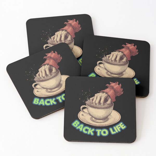 Item preview, Caffeine Rehabilitation - Back to Life Zombie Hand designed and sold by Vivid-Insanity.
