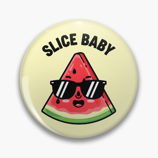 Item preview, Slice Baby – Funny Watermelon Summer Design designed and sold by Sea Gem.