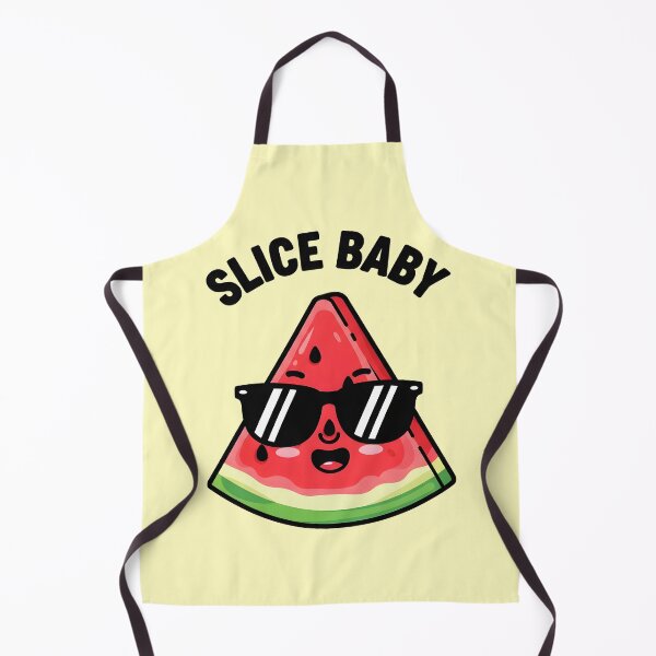 Artikelvorschau, Slice Baby – Lustiges Wassermelonen-Sommerdesign entworfen und verkauft von Sea Gem.