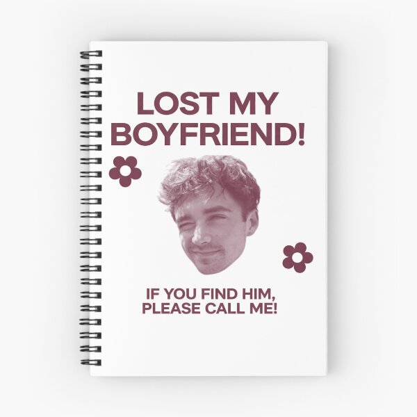 Item preview, i lost my boyfriend charles leclerc  designed and sold by musclegirly.