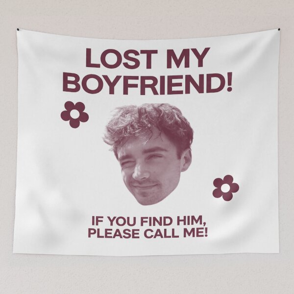 Item preview, i lost my boyfriend charles leclerc  designed and sold by musclegirly.