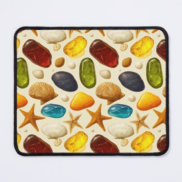 Item preview, Large Colorful Sea Glass Stones Pattern designed and sold by Piotrek0001.