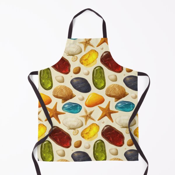 Item preview, Large Colorful Sea Glass Stones Pattern designed and sold by Piotrek0001.