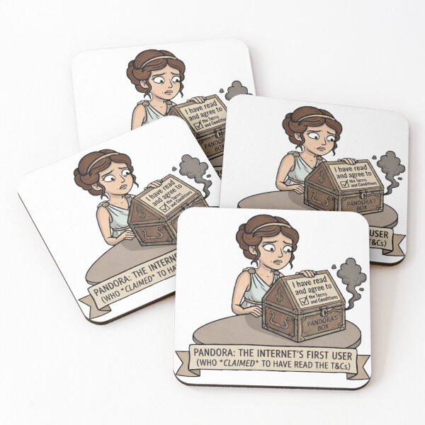 Item preview, Funny Pandora Meme I Read The Terms And Conditions Greek Mythology Humor designed and sold by MythoWorldddd.