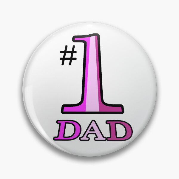 Item preview, Number One Pink Dad designed and sold by Normbot2000.
