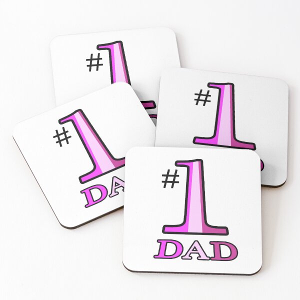 Item preview, Number One Pink Dad designed and sold by Normbot2000.