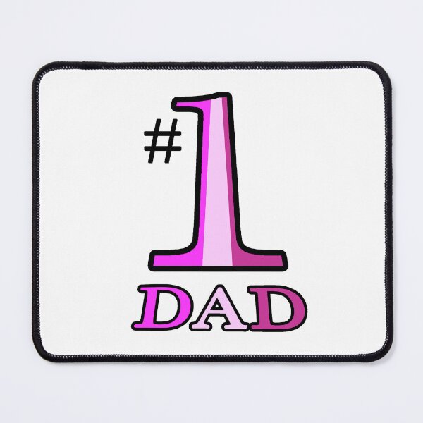Item preview, Number One Pink Dad designed and sold by Normbot2000.