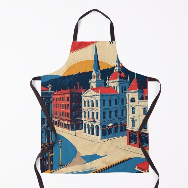 Item preview, Vienna West Virginia 1950s USA Vintage Travel Tourism designed and sold by TravelersGems.