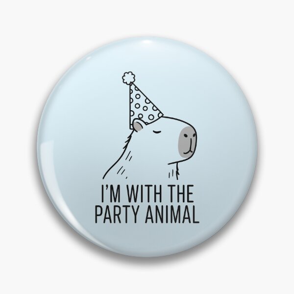 Item preview, I'm With The Party Animal designed and sold by Amir Faysal.