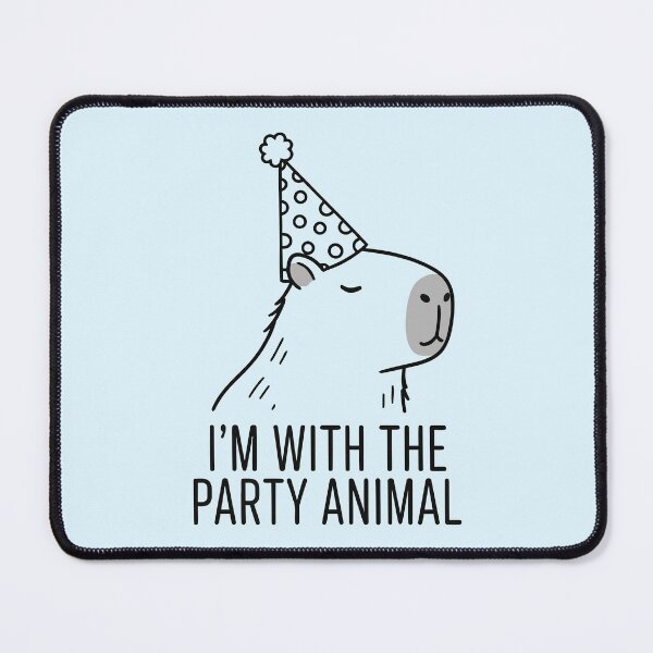 Item preview, I'm With The Party Animal designed and sold by Amir Faysal.