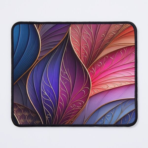 Item preview, Elegant Multi-Color Petal Layers with Ornate Gold Filigree designed and sold by Remix Vision.