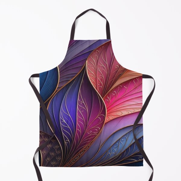 Item preview, Elegant Multi-Color Petal Layers with Ornate Gold Filigree designed and sold by Remix Vision.