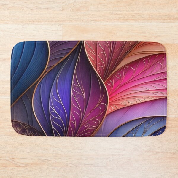 Item preview, Elegant Multi-Color Petal Layers with Ornate Gold Filigree designed and sold by Remix Vision.