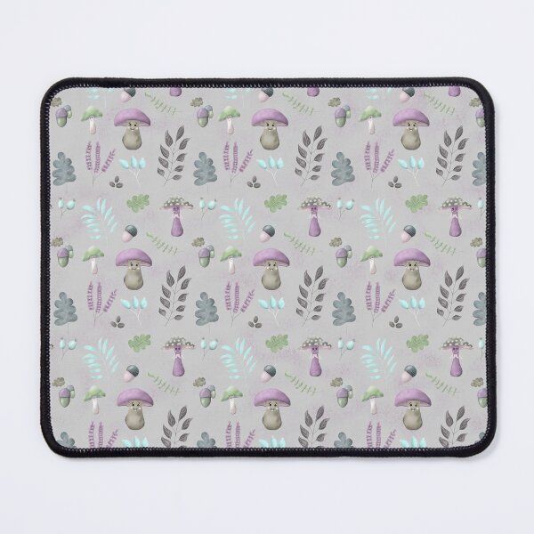 Item preview, Funny Mushrooms with oak leaves, acorns and rosehips designed and sold by andrea.lavendelle.