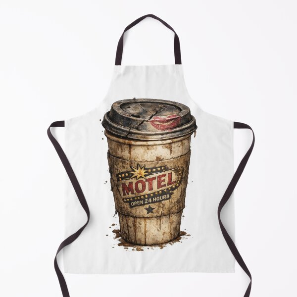 Item preview, Lipstick-Stained Motel Coffee Cup designed and sold by jgvisualarts.