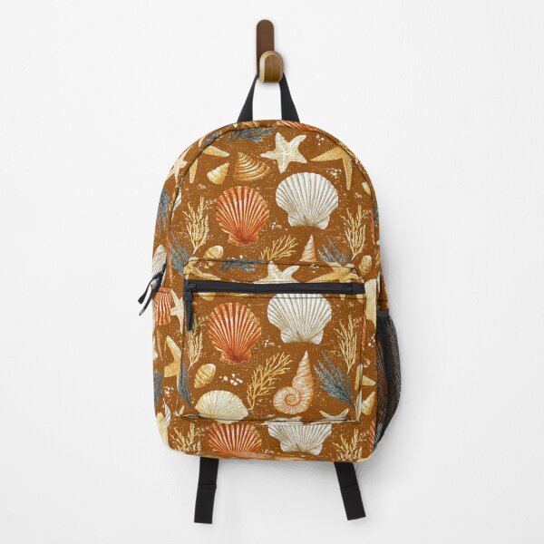 Item preview, Golden Starfish and White Shells on Sand designed and sold by Piotrek0001.