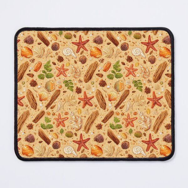 Item preview, Rustic Beachcombing Shells and Sticks Pattern designed and sold by Piotrek0001.