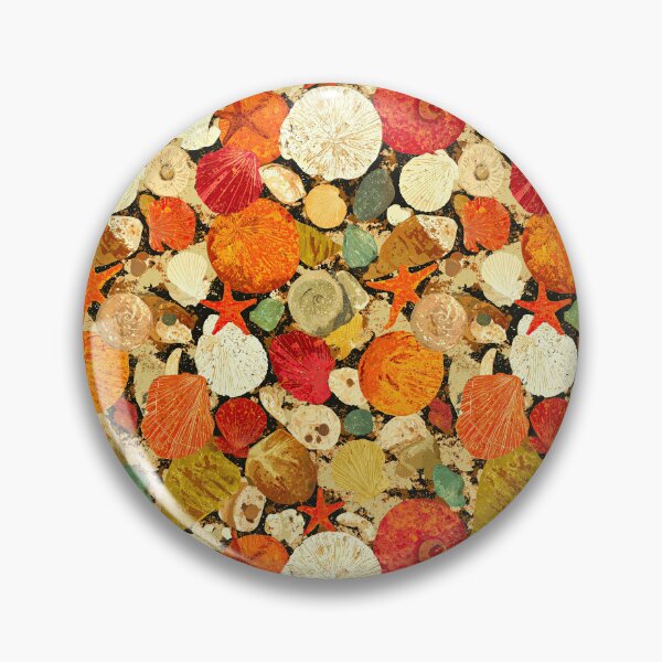 Item preview, Dense Colorful Shells and Starfish Mosaic designed and sold by Piotrek0001.